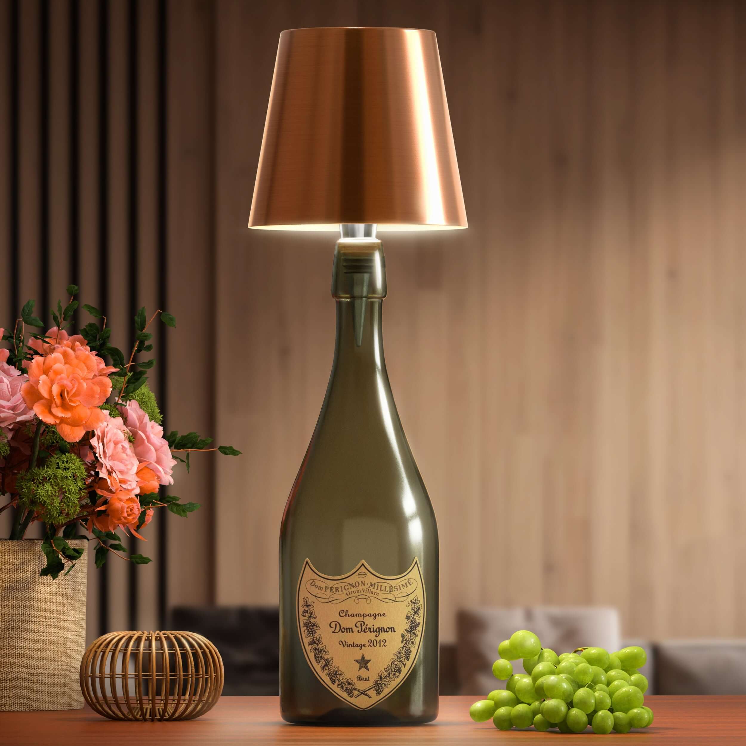 Wireless Bottle Lamp – Elegant & Unique Lighting