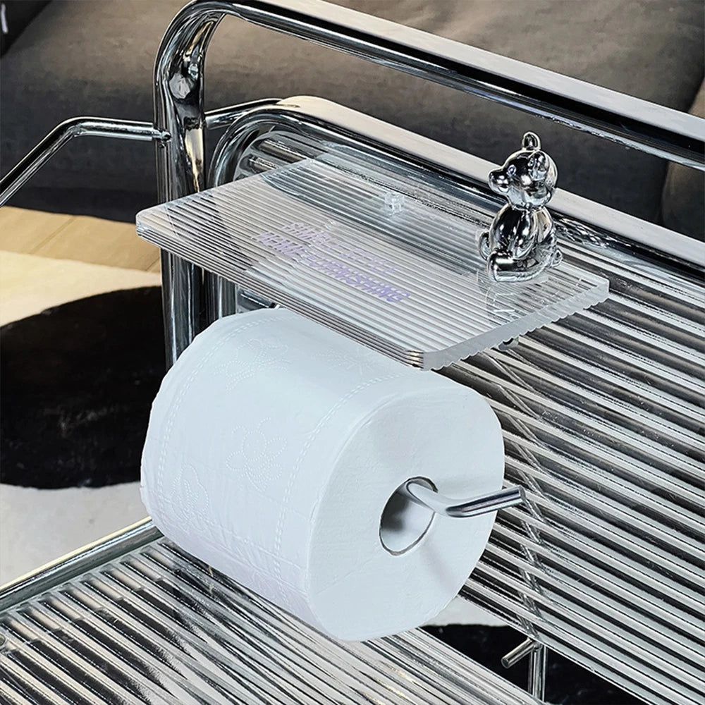 Lux™ Toilet Paper Holder and Shelf