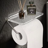 Lux™ Toilet Paper Holder and Shelf