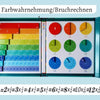 Magnetische Bruchlern-Kacheln — Interaktives Mathe-Set für Kinder