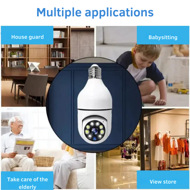 Keep an eye on your home discreetly with an LED camera