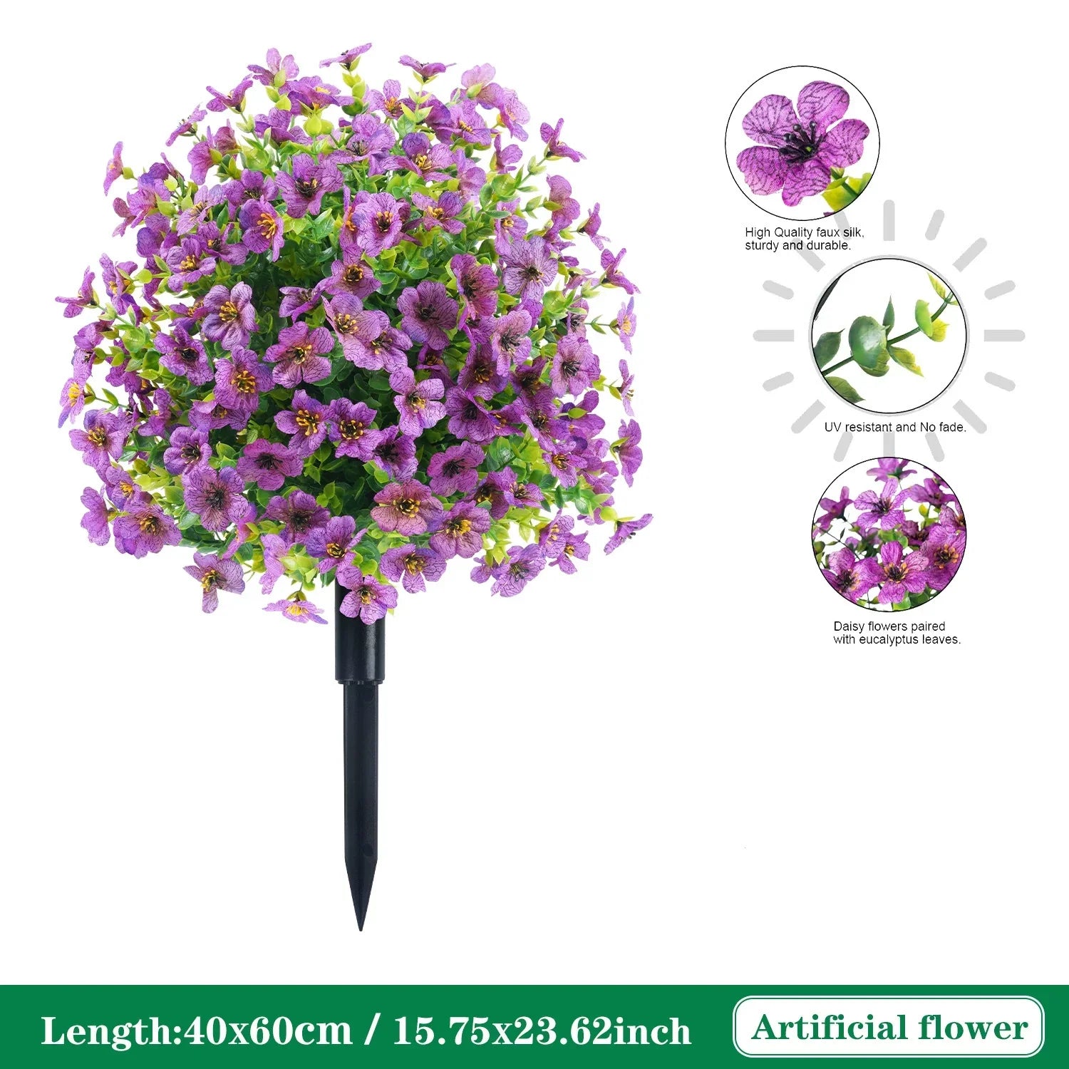 🌳UV Resistant Artificial Cedar Topiary Ball Tree