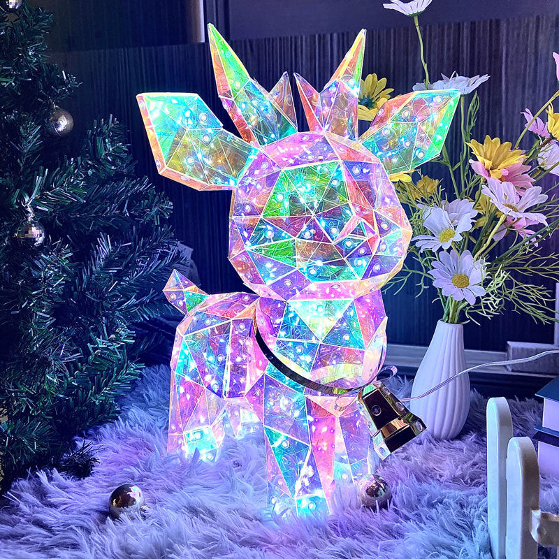 🎅 Early Christmas Sale 🎅✨Christmas Regular Holographic In/Outdoor Figure with Remote