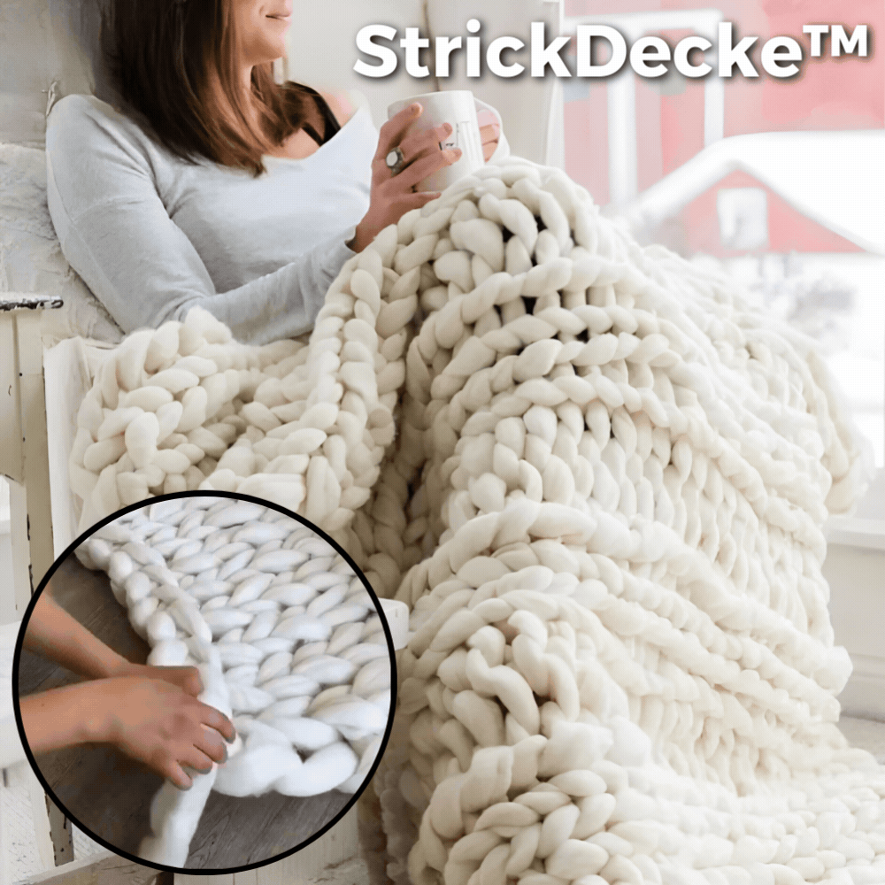 KnitBlanket™ – Knit Your Own Cozy Blanket!