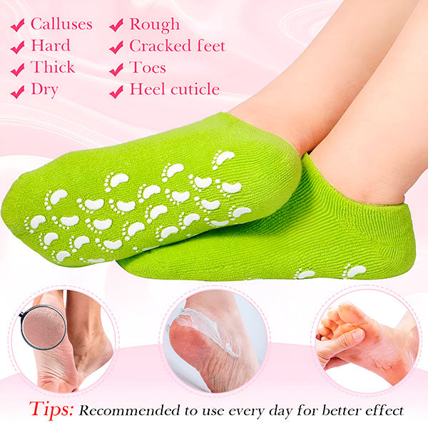 PurePamper™ – Moisturizing Gel Socks