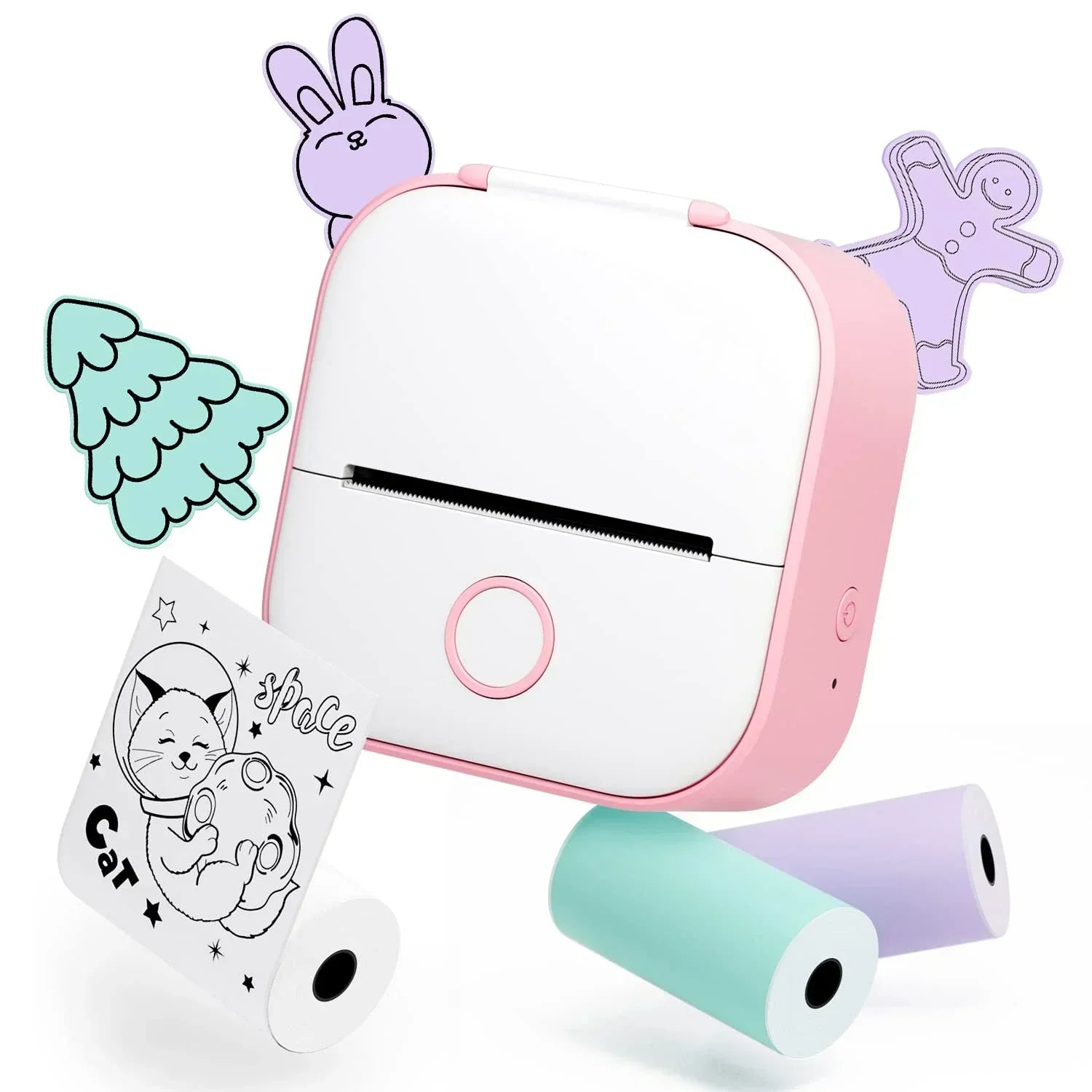 Mini Portable Printer for Instant Notes and Photos