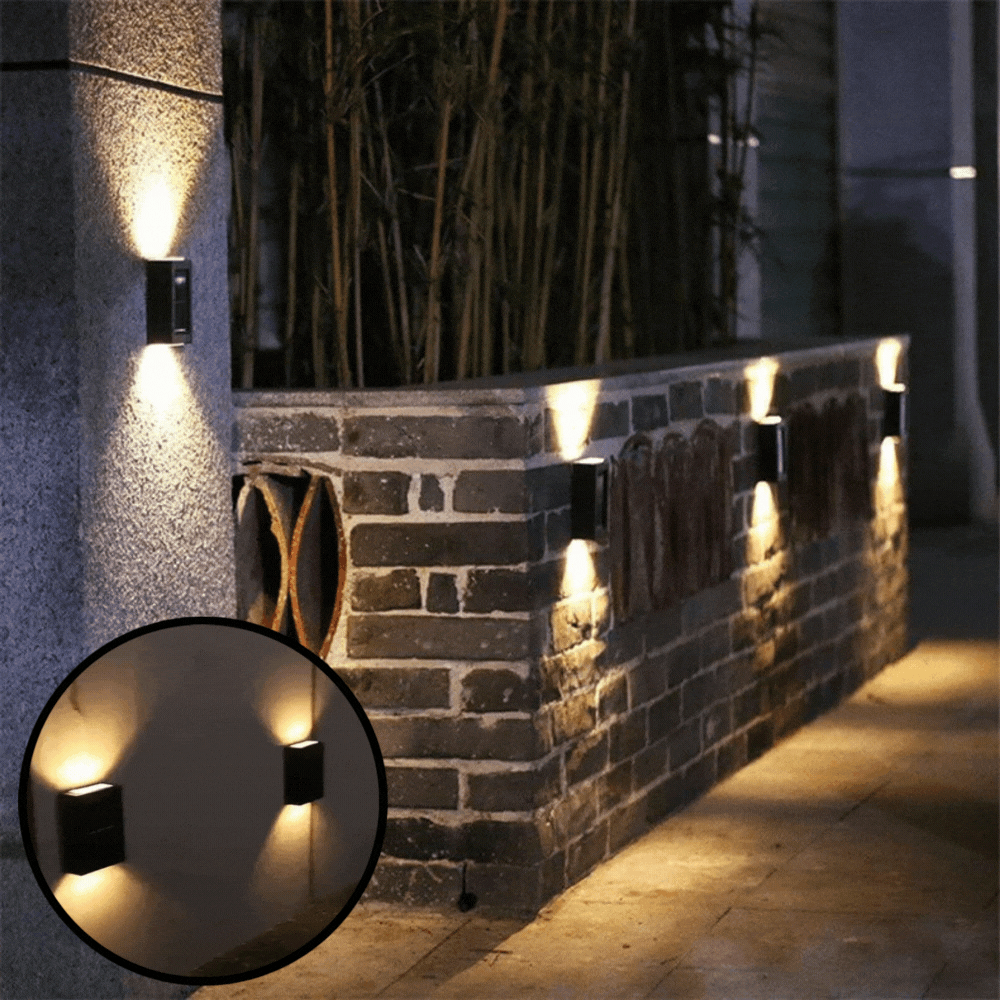 SolarWand™ – Luxurious LED Solar Wall Light