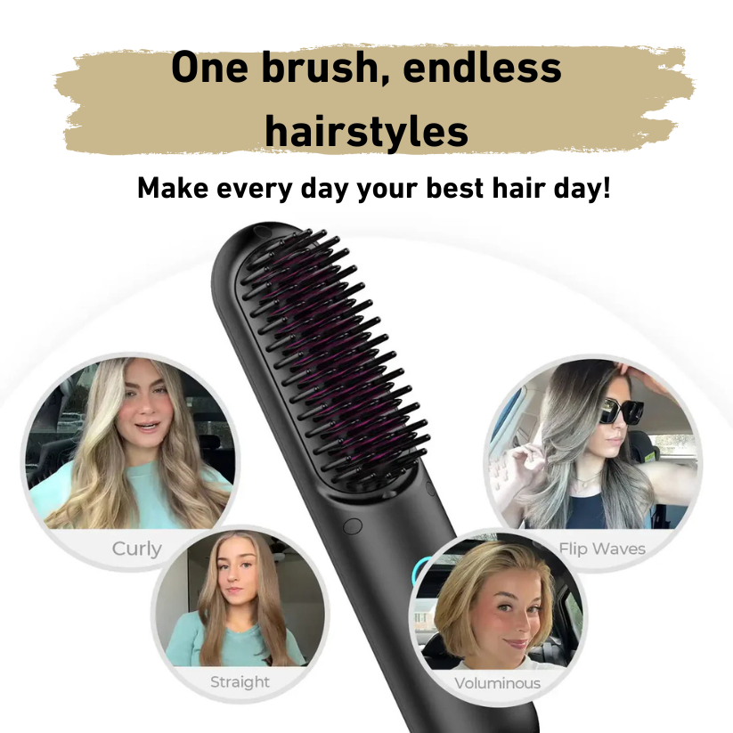 Brushea Hair PRO™ | Style Anytime, Anywhere