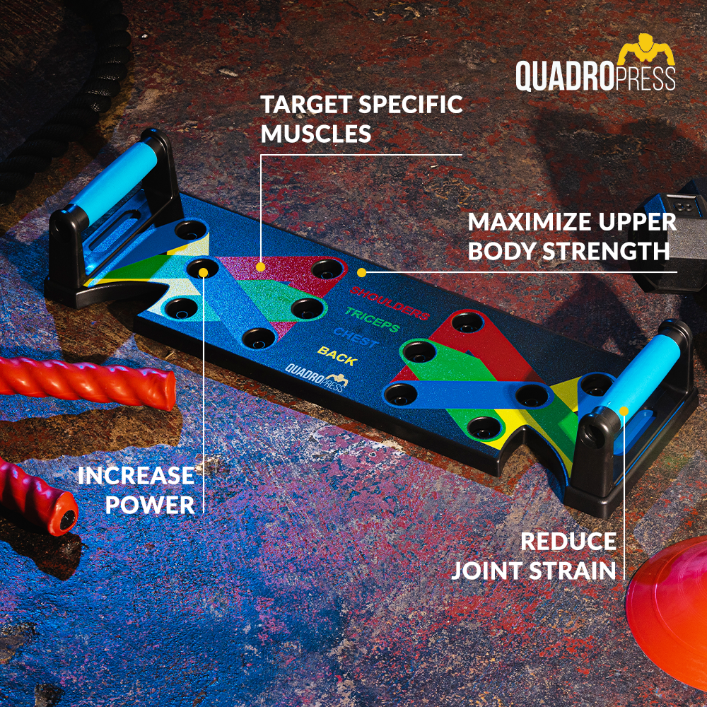 QUADROPRESS™ | Ultimate Pushup Machine
