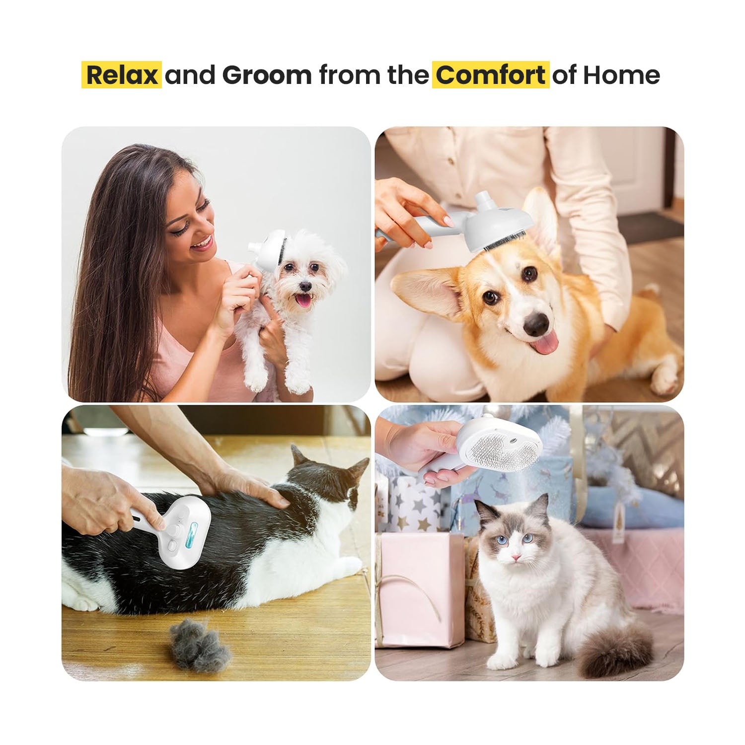 Pawlish™ - Pet Grooming Brush