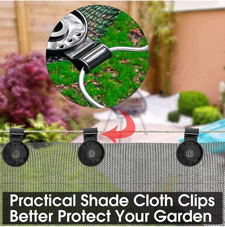 Heavy-Duty Clips™ | Secure Tarps, Nets & Fabrics (x20)