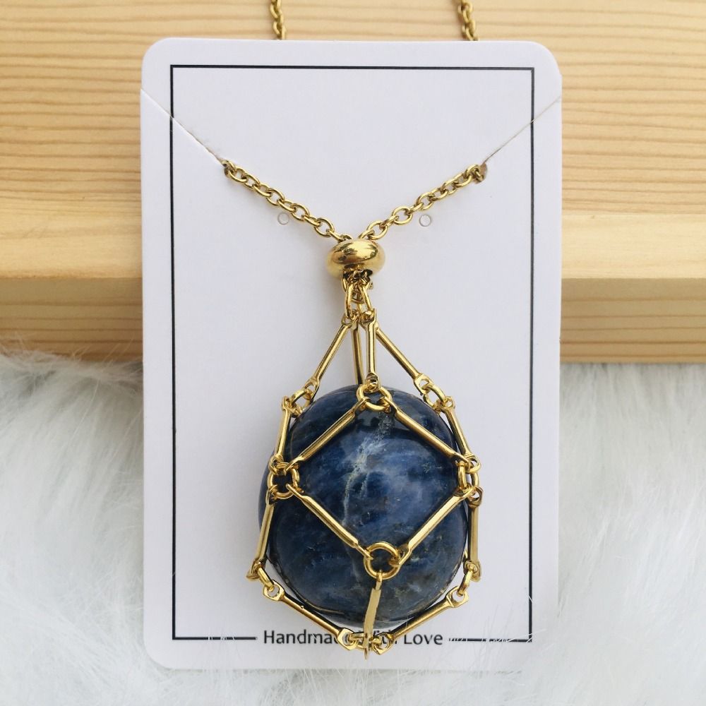 DiamondJewel | Interchangeable Crystal Stone Necklace