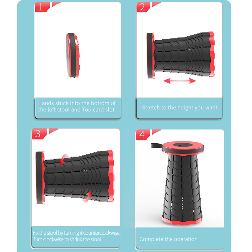 Foldable Stool – Instant Seating, Anywhere
