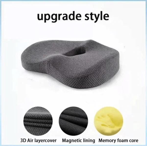 Premium Hip Support Cushion | Sit for Hours Without Pain!