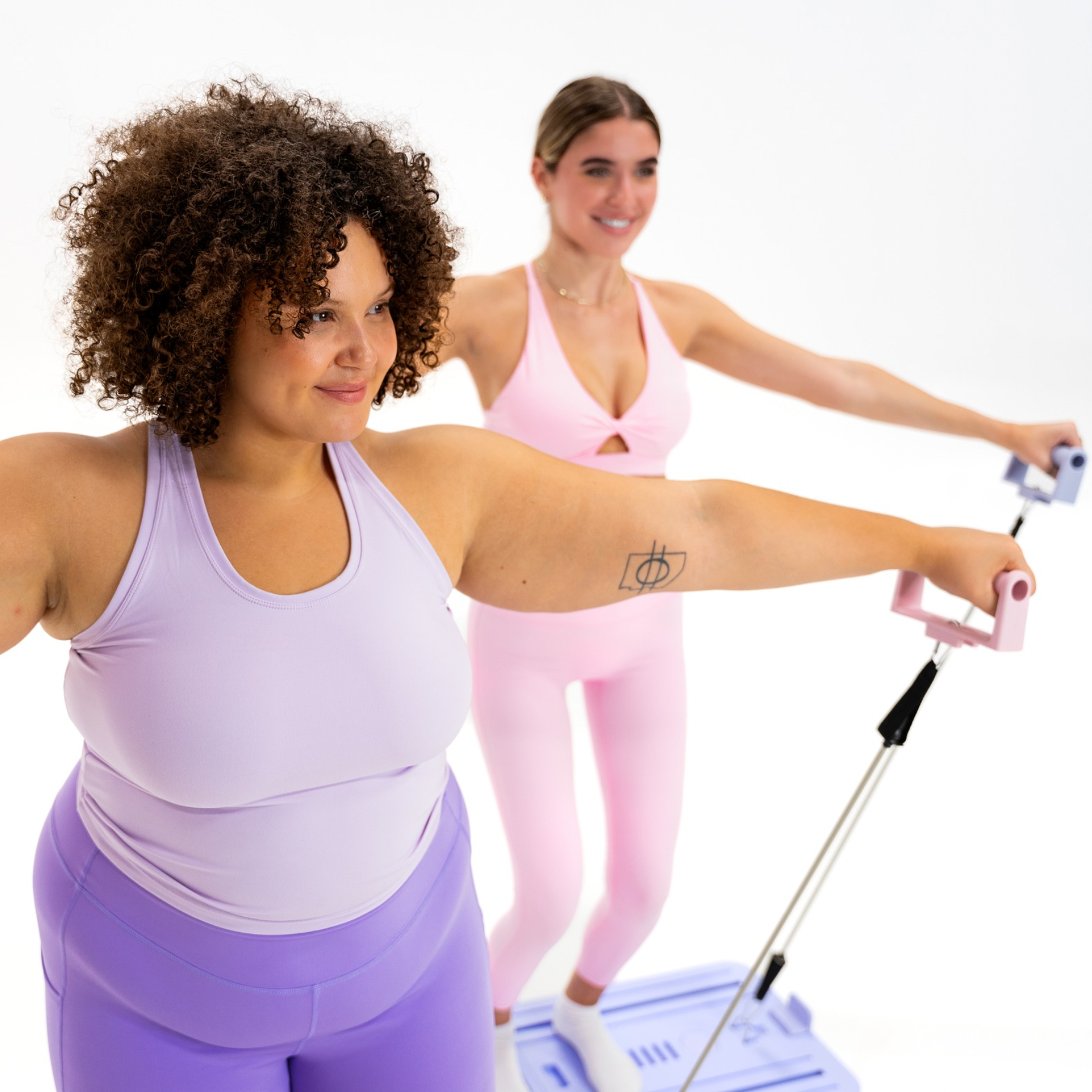 Foldable multifunctional Pilates mat