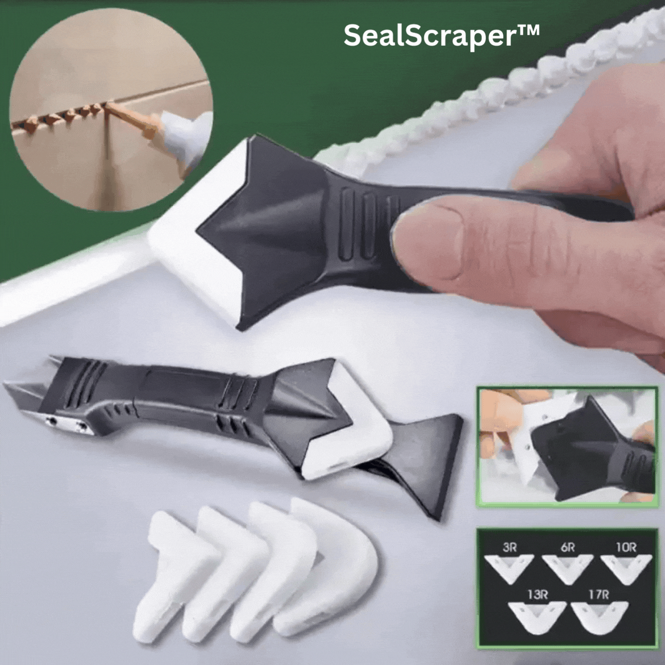 SealScraper™ | Precision Surface Cleaner