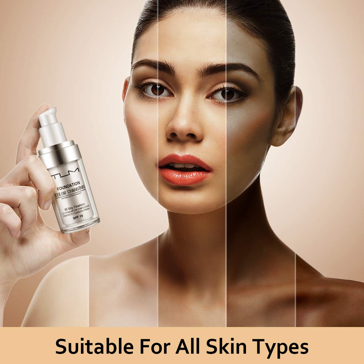 ColorMatch™ Foundation – Adapts to Your Skin Tone Instantly