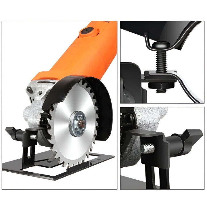 SafeCut™ | Adjustable Angle Grinder Stand for Maximum Safety