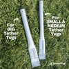 TetherTug™ XL – Outdoor Tug Toy Kit for Dogs 70 lbs+