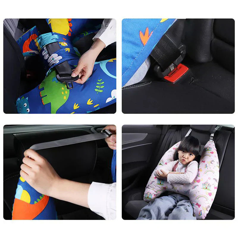 ComfyKid™ Travel Pillow – Safe & Supportive Rest