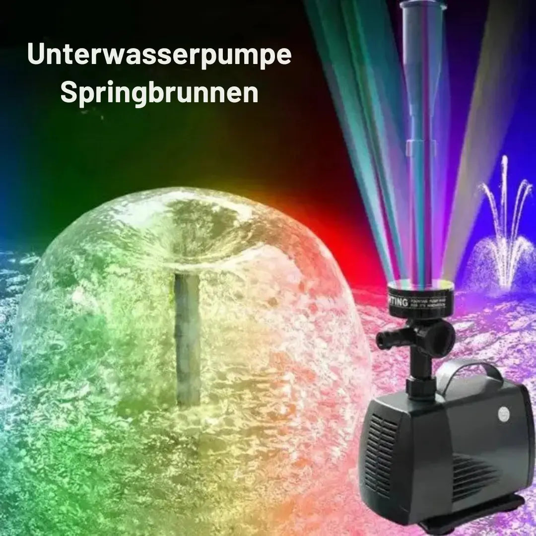 Versatile Garden Fountain Pump – Quiet Operation & Atmospheric Water Features