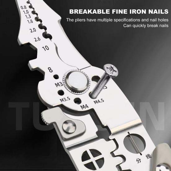 WireMaster™ Multifunctional Wire Stripping Pliers