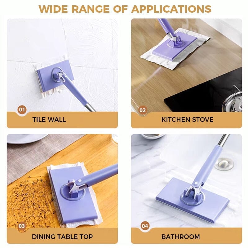 SwapClean™ | Automatic Cloth-Switching Mop