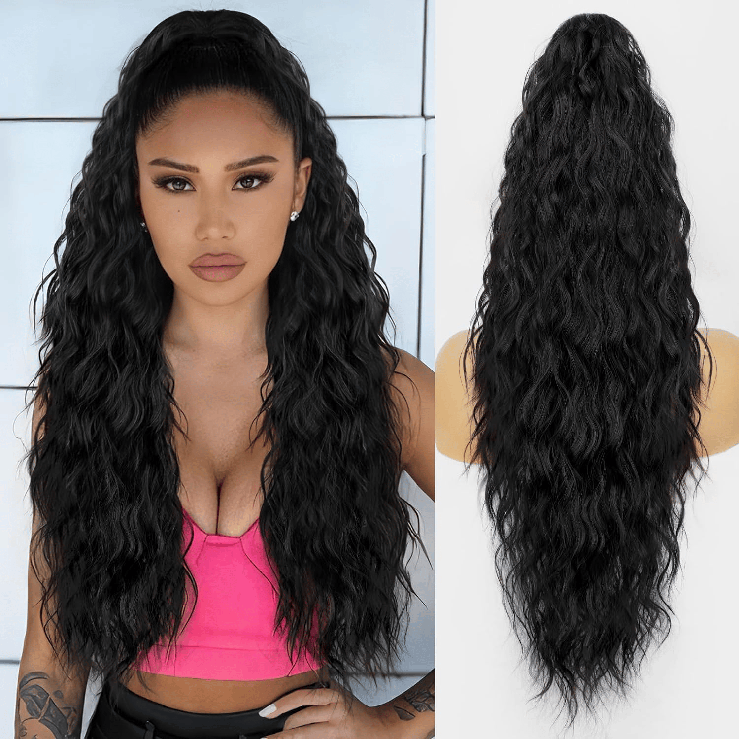 SilkiPony – Natural Hair Ponytail Extension