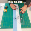 AngleMaster™ Quilt Ruler – 90° Double-Strip Edition