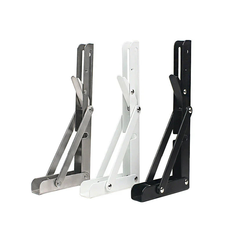 Sturdy foldable stand for optimized space (x2)