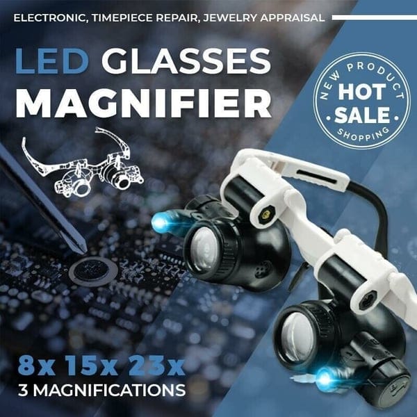 LENSLIT™ | LED MAGNIFIER GLASSES