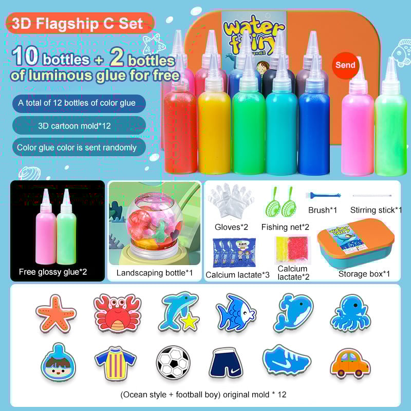 Magic Water Elf Toy Kit: DIY STEM Fun for Kids