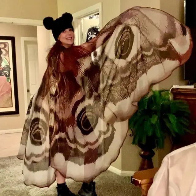 Mystical Moth Wings Cape