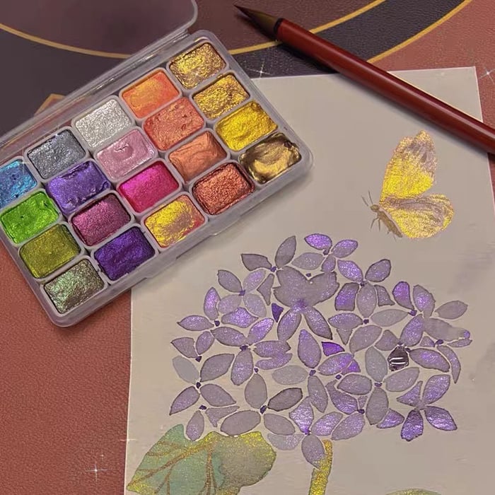 GlowMax™ Watercolor Paint Set I Last Day 50% OFF🔥