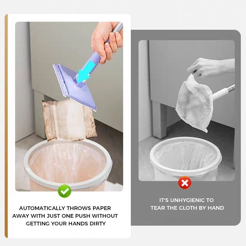 SwapClean™ | Automatic Cloth-Switching Mop
