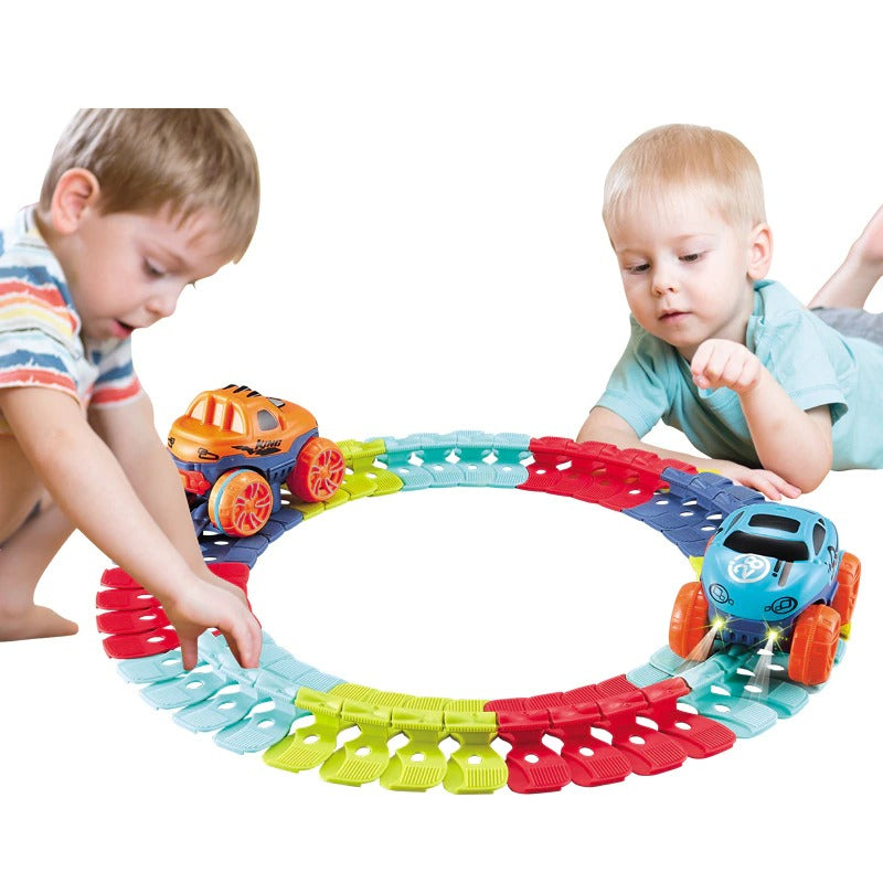 ChangeableTrack™ - Flexible Race Track with High-Speed Race Car