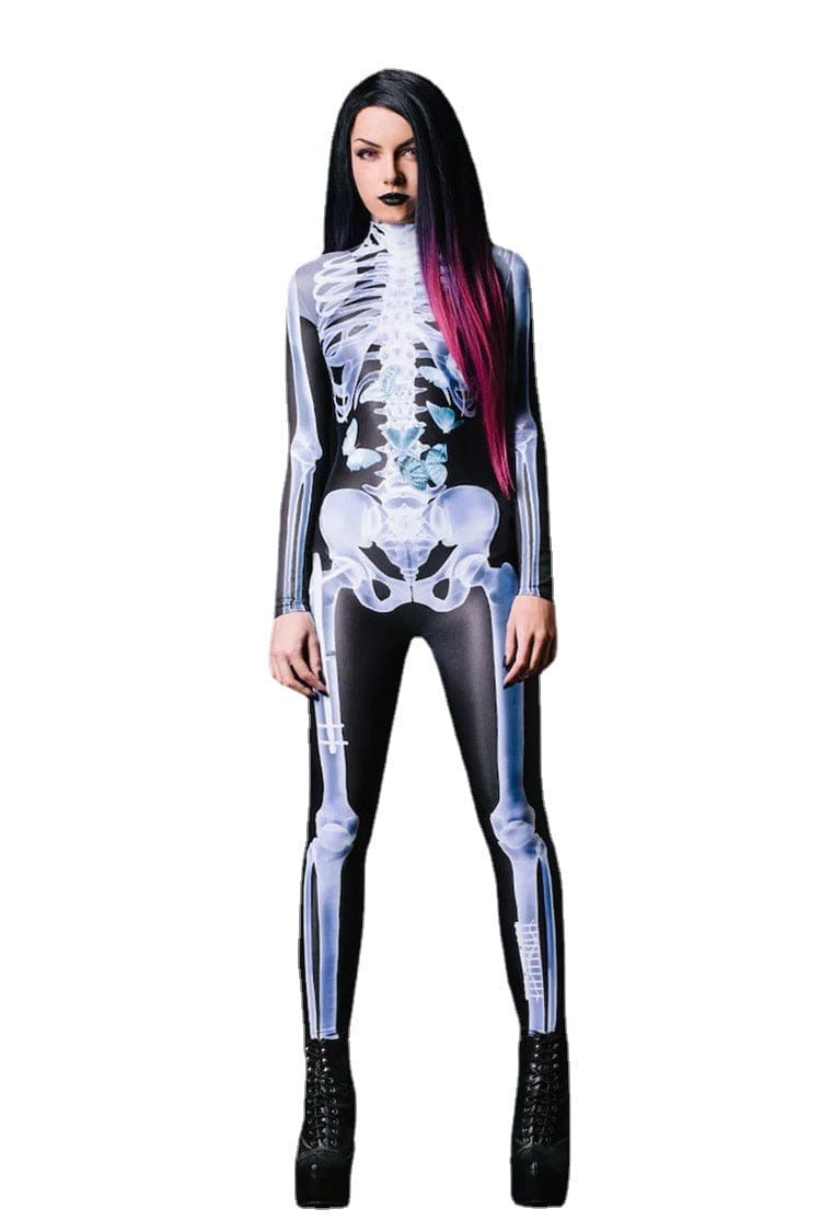 SKELETON FULL BODYSUIT