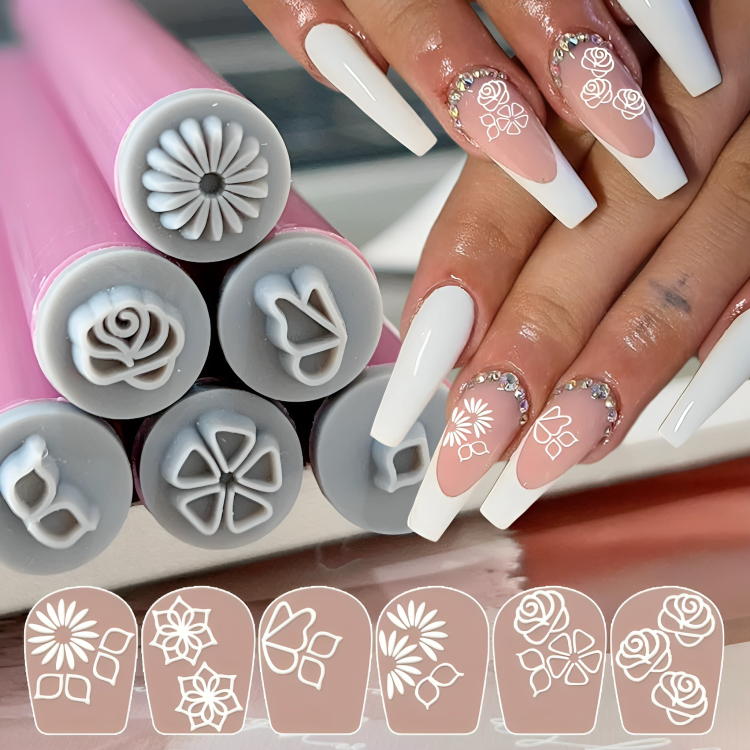 DesignPress™ Quick Nail Design Stamping 5+5 (10 pieces)