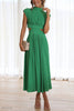 [50% Off] Lorna™ | Turtleneck Cut-Out Waist Summer Midi Dress