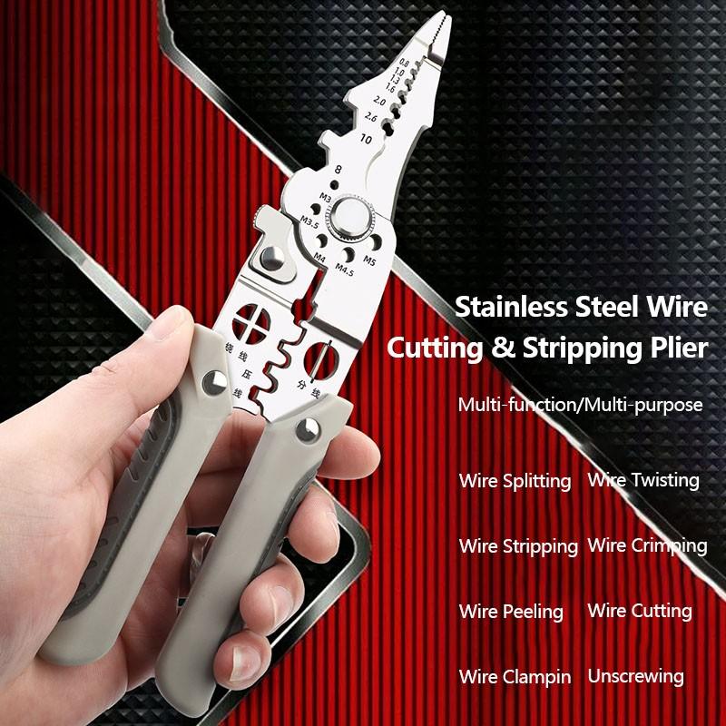 WireMaster™ Multifunctional Wire Stripping Pliers