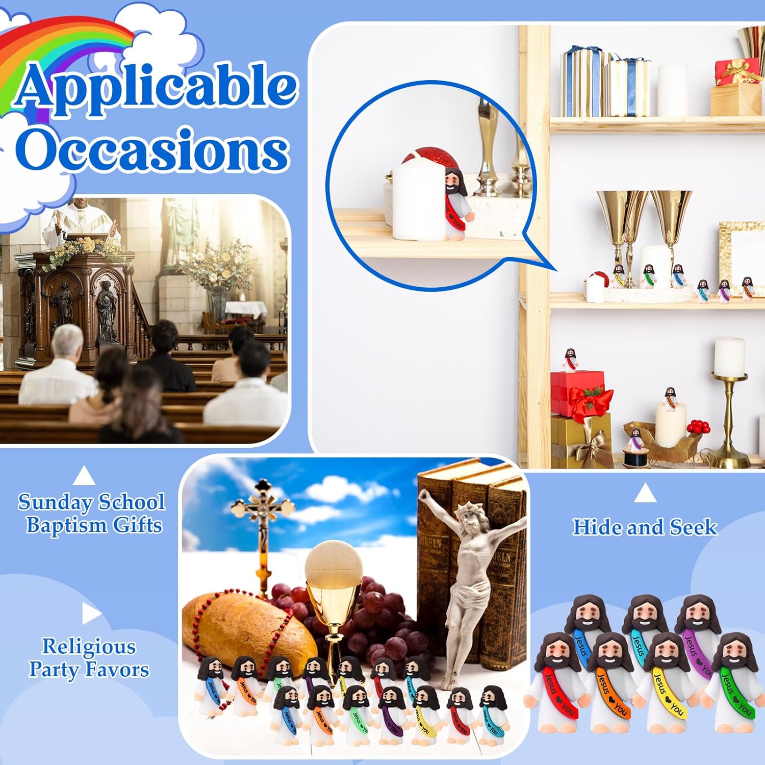 EverGrace™ | Spread the Love, Jesus Loves You Figurines