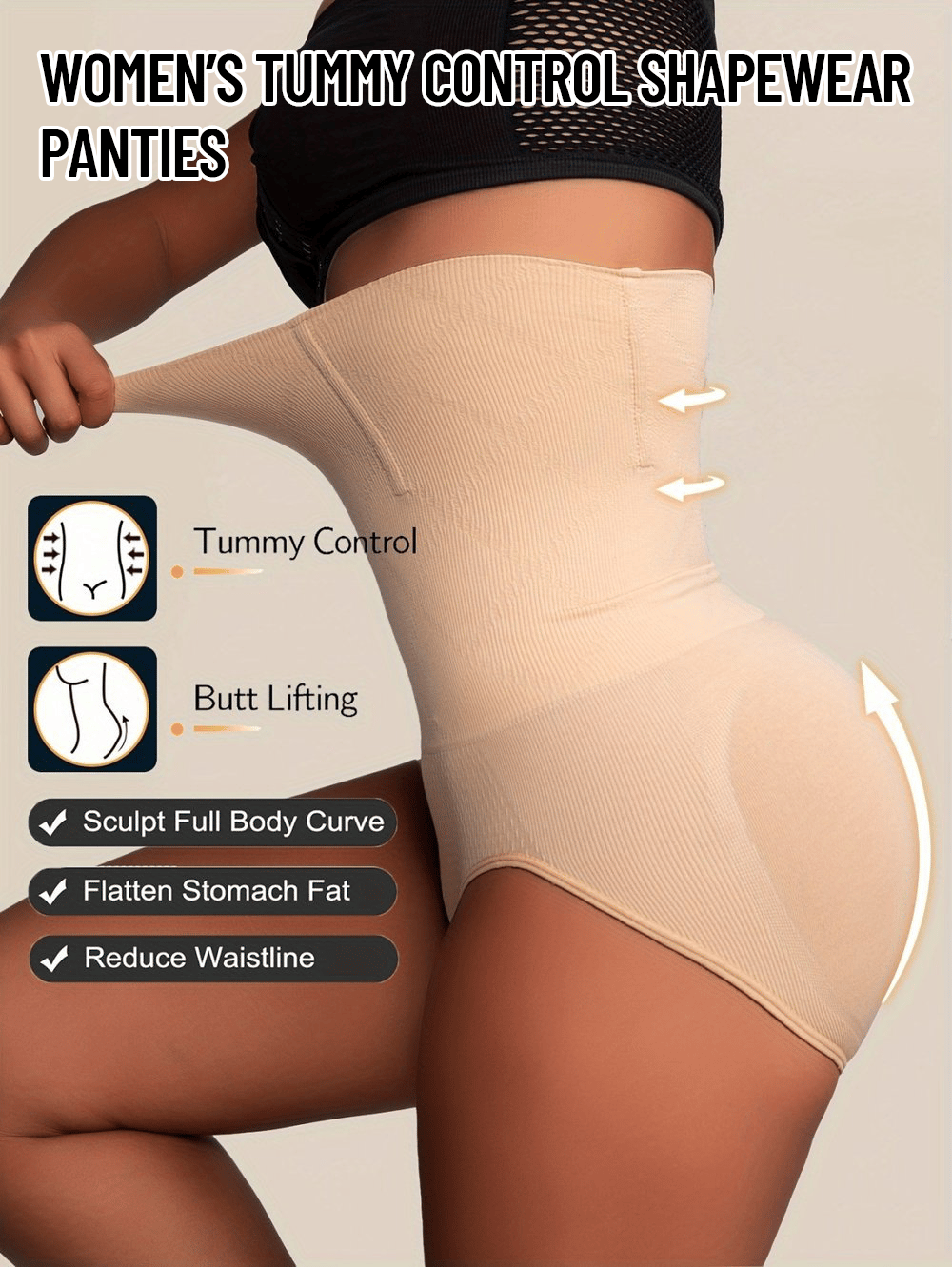 High Waist Tummy Control Shaper Panty