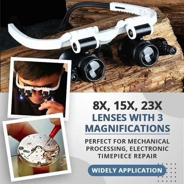 LENSLIT™ | LED MAGNIFIER GLASSES