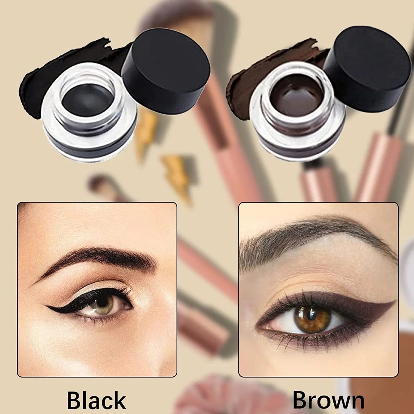 lusai™ - Silicone Eyeliner Brush