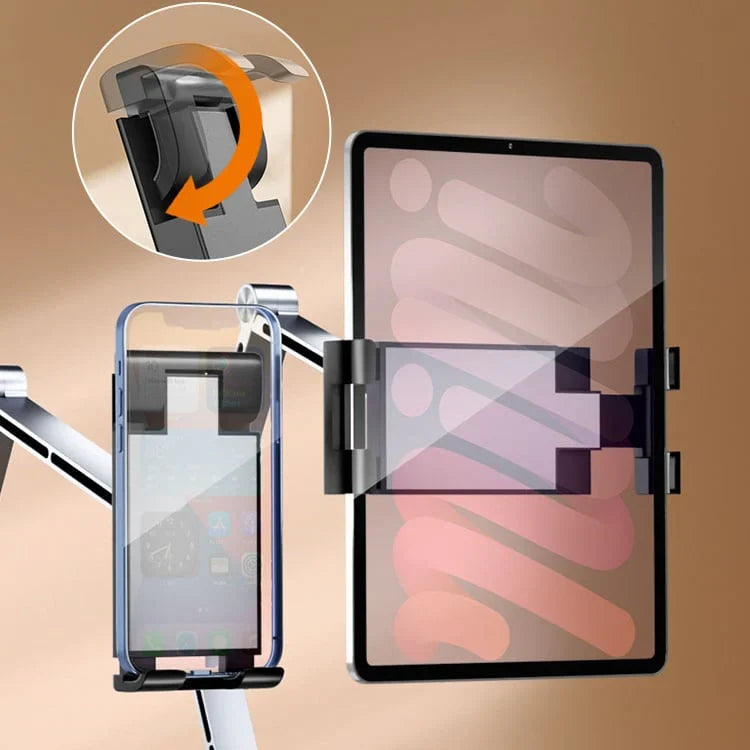 EliteStand™ | Sturdy Aluminum Tablet & Phone Holder