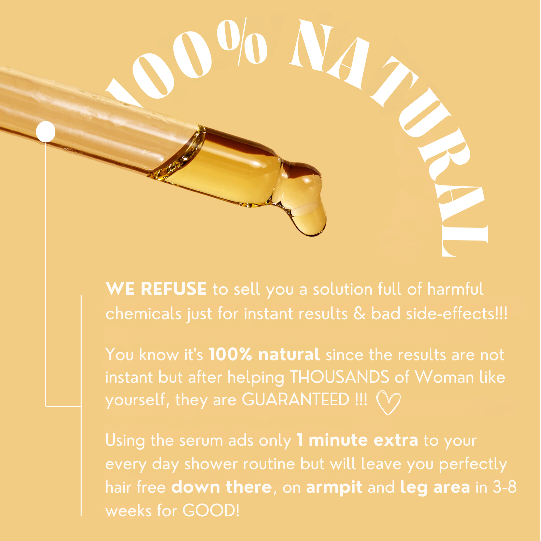 Hair Removal Serum™ – Smooth Skin, Effortlessly
