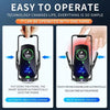 15W Infrared Auto-sensing Wireless Fast Charging Car