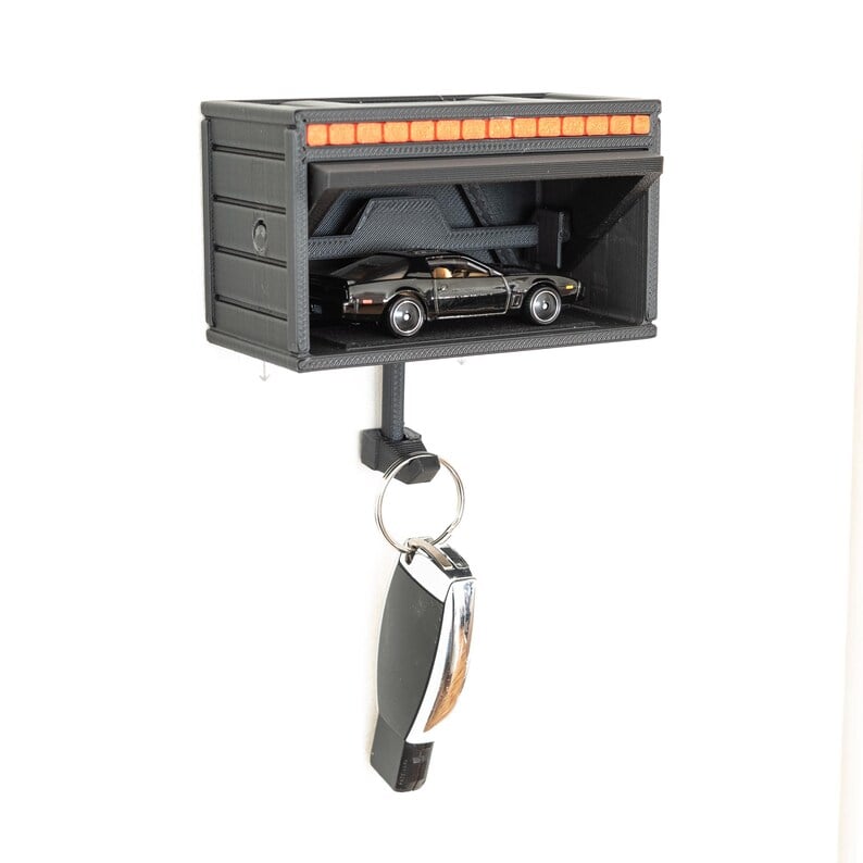 🚗🔑Industrial Wall-Mounted Key Holder