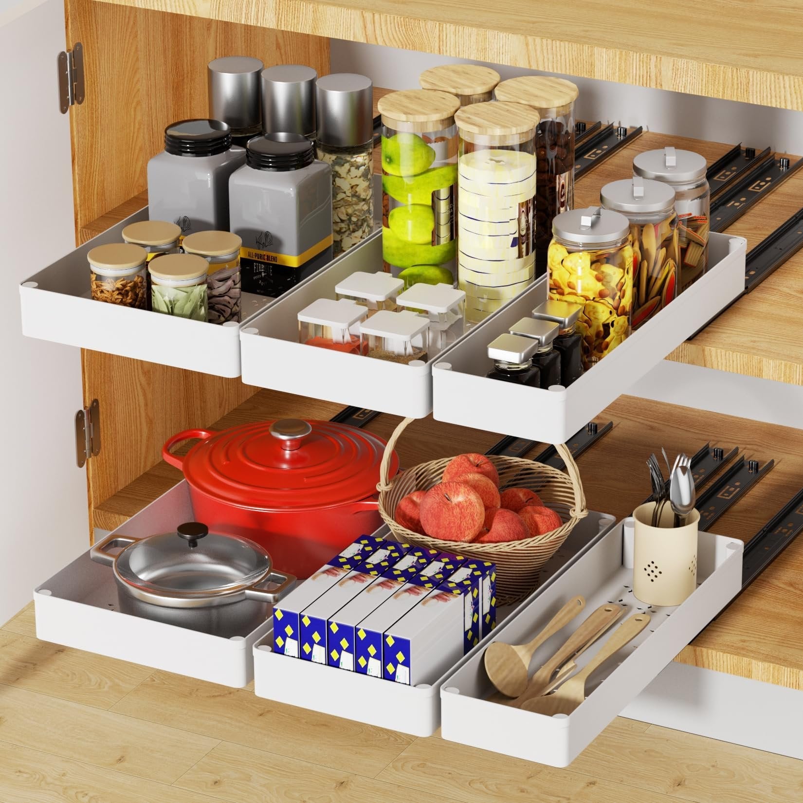 Pull-Out Cabinet Organizer