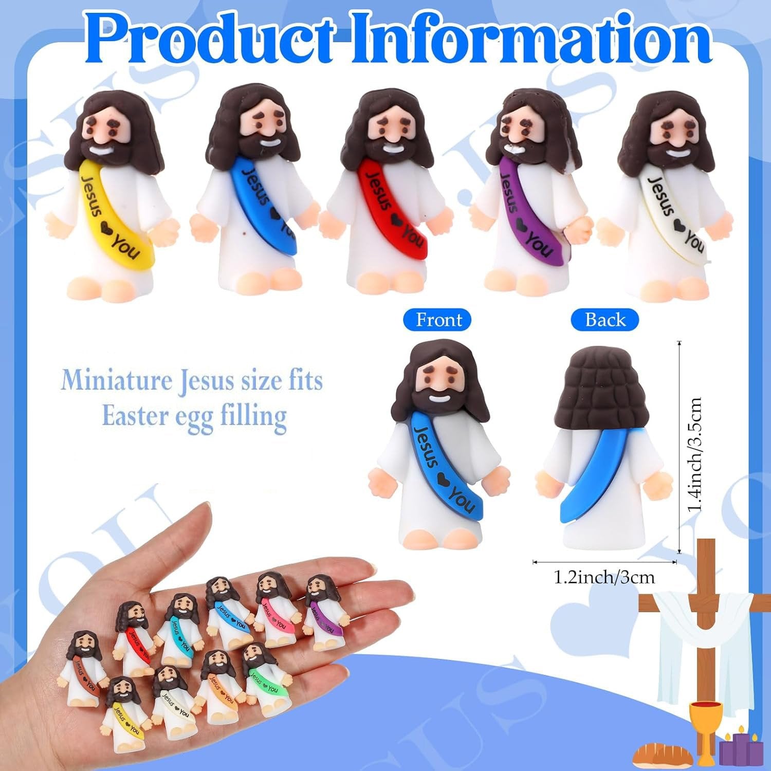 EverGrace™ | Spread the Love, Jesus Loves You Figurines